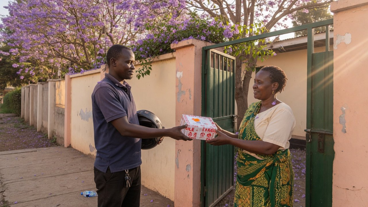 Hearing aid delivery for families in Eldoret, Kenya